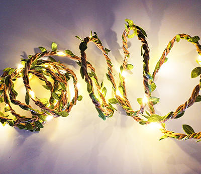 copper wire LED leaf decotion  DD-2019 