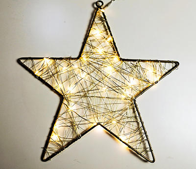 micro LED star with gold wires  warmwhtie  DD-3030